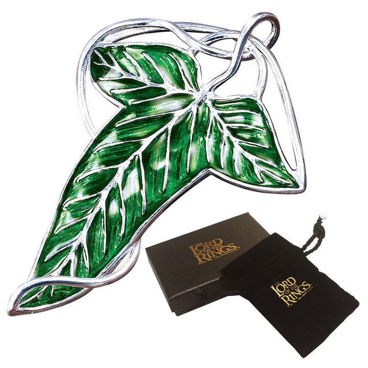 The Noble Collection Lord of The Rings: L√≥Rien Leaf Brooch