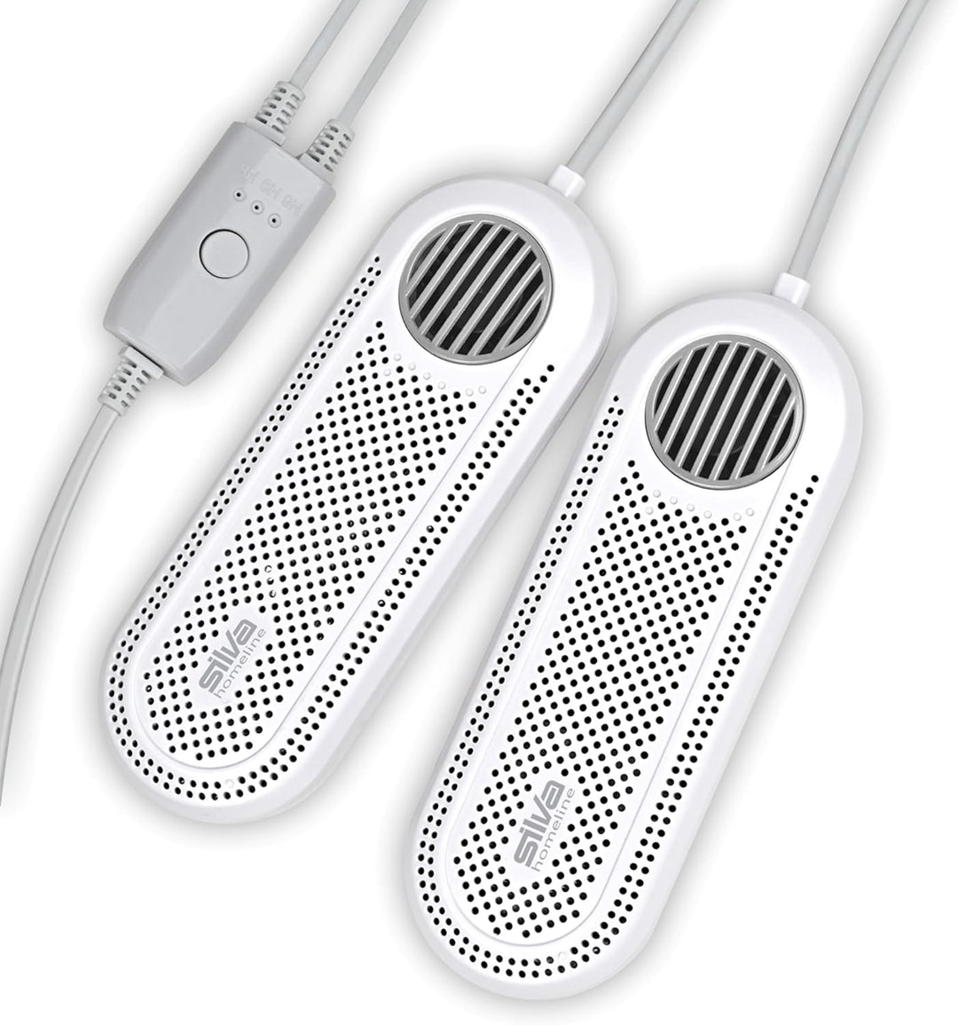 Silva Schneider SST 100 UV Schuhtrockner mit UV-Licht – Schuhwärmer & Desinfektion | Timer 3/6/9 Std
