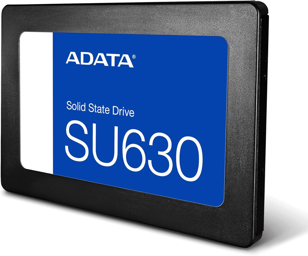 ADATA Ultimate SU630 - 960 GB, interne Solid-State-Drive mit QLC-3D-NAND-Flash, 2.5 Zoll, schwarz, 9