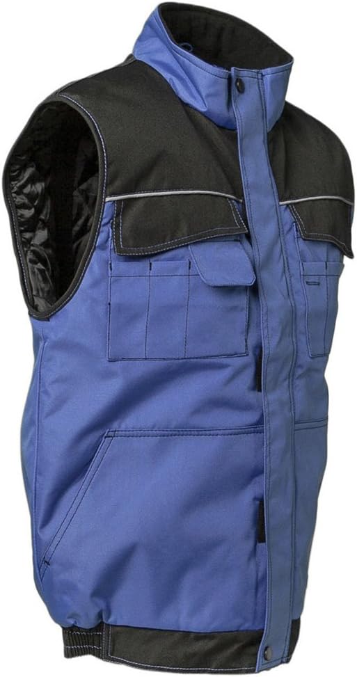 Planam Outdoor Winter Herren Dust Weste royalblau schwarz Modell 3321 Grösse L L roalblau/schwarz, L