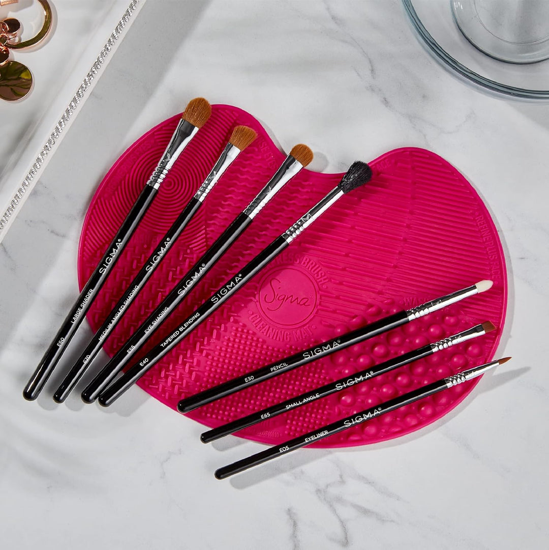 Sigma Beauty Basic Eye Make-up Pinsel Set – Klassische Eye Make-up Pinsel mit Premium-Fasern und ele
