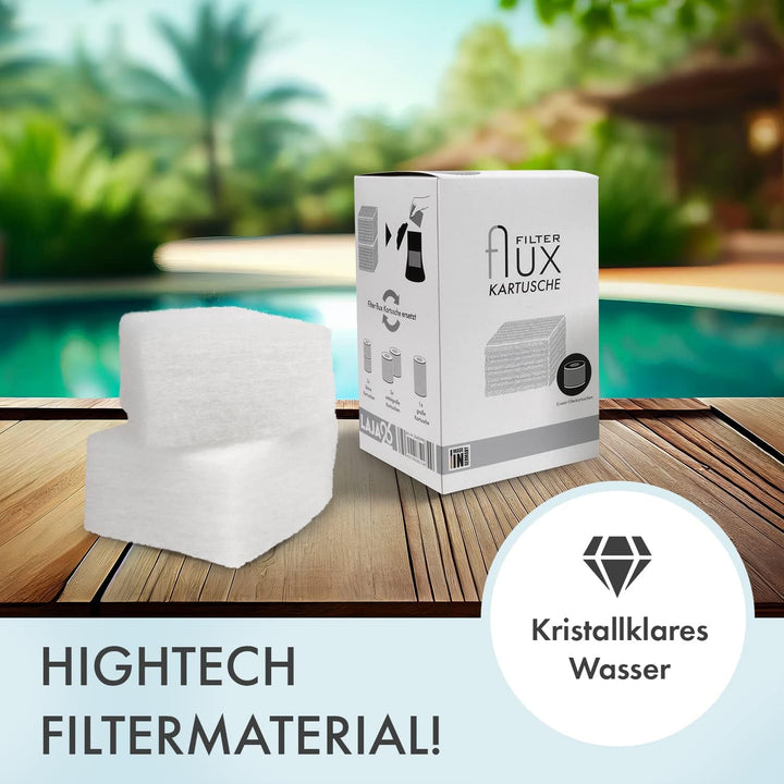 Filter Flux UNIVERSAL Kartusche für alle Kartuschenfilter | Made in Germany | Ersetzt problemlos gän