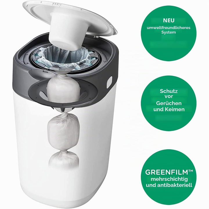Tommee Tippee Nachfüllkassetten für Twist & Click Advanced Windelentsorgungssystem mit Nachhaltig Be