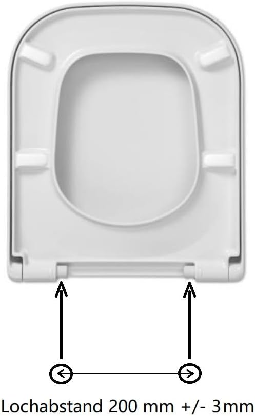 Vigour WC-Sitz derby | mit Absenkautomatik | Edelstahlscharniere | abnehmbar | Art.-Nr. DESIAS