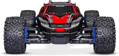 TRAXXAS Rustler 4x4 rot RTR BL-2S Brushless ohne Akku/Lader 1/10 Stadium Truck