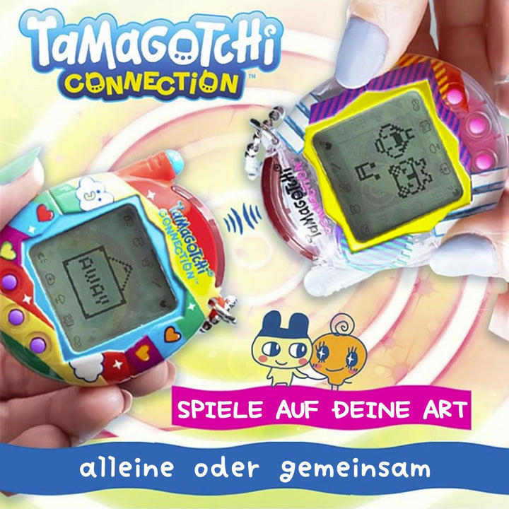 Bandai – Tamagotchi Connection Neon Planet – Interaktives Virtuelles Haustier mit Infrarot-Verbindun