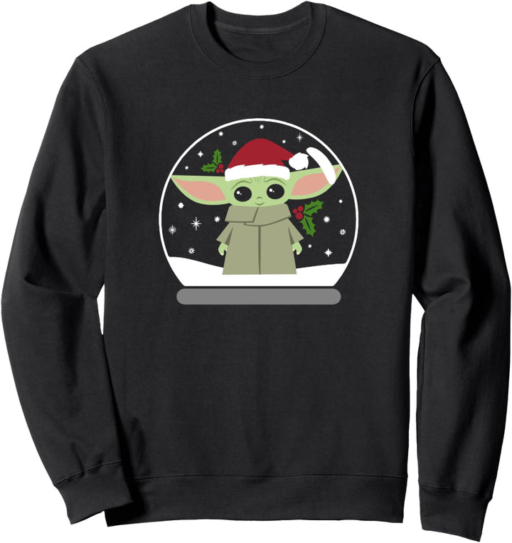 Star Wars The Mandalorian Child Snow Globe Sweatshirt
