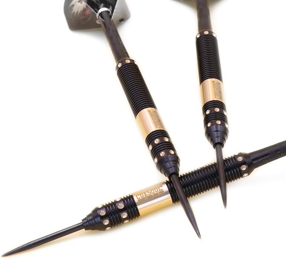 CUESOUL Dragon Deluxe Messing Steel Dartpfeile, 21 Gramm J2103 23 Gramm, J2103 23 Gramm