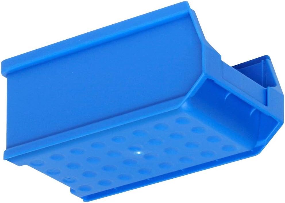 BRB Set - 25x Sichtstapelkästen PROFI LB5, blau, Inhalt 0,85 Liter, LxBxH 175x100x75 mm inkl. 3 verz