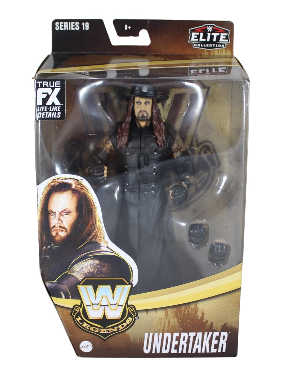 WWE Elite Collection The Undertaker Action Figure Legends Mattel Series 19