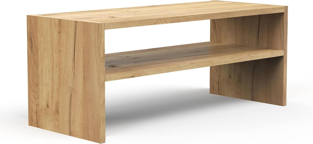 Schmal Schuhregal Platzsparend mit 2 Ebenen – Klein Schuh Organizer – Stapelbar Schuhablage -78x32 c