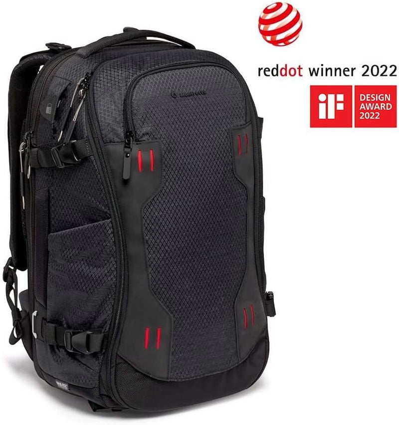 Manfrotto PRO Light Flexloader L, Profi-Rucksack für Kameras, Erweiterbare Tasche für 3-Achsen-Gimba