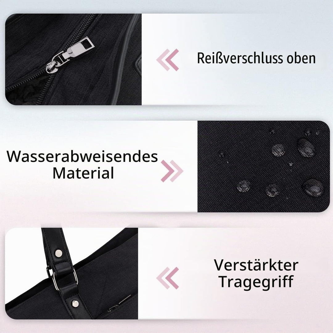 VX VONXURY Laptop Handtasche Damen Laptoptasche,15,6 Zoll Computer Umhängetasche Lehrer Arbeitstasch