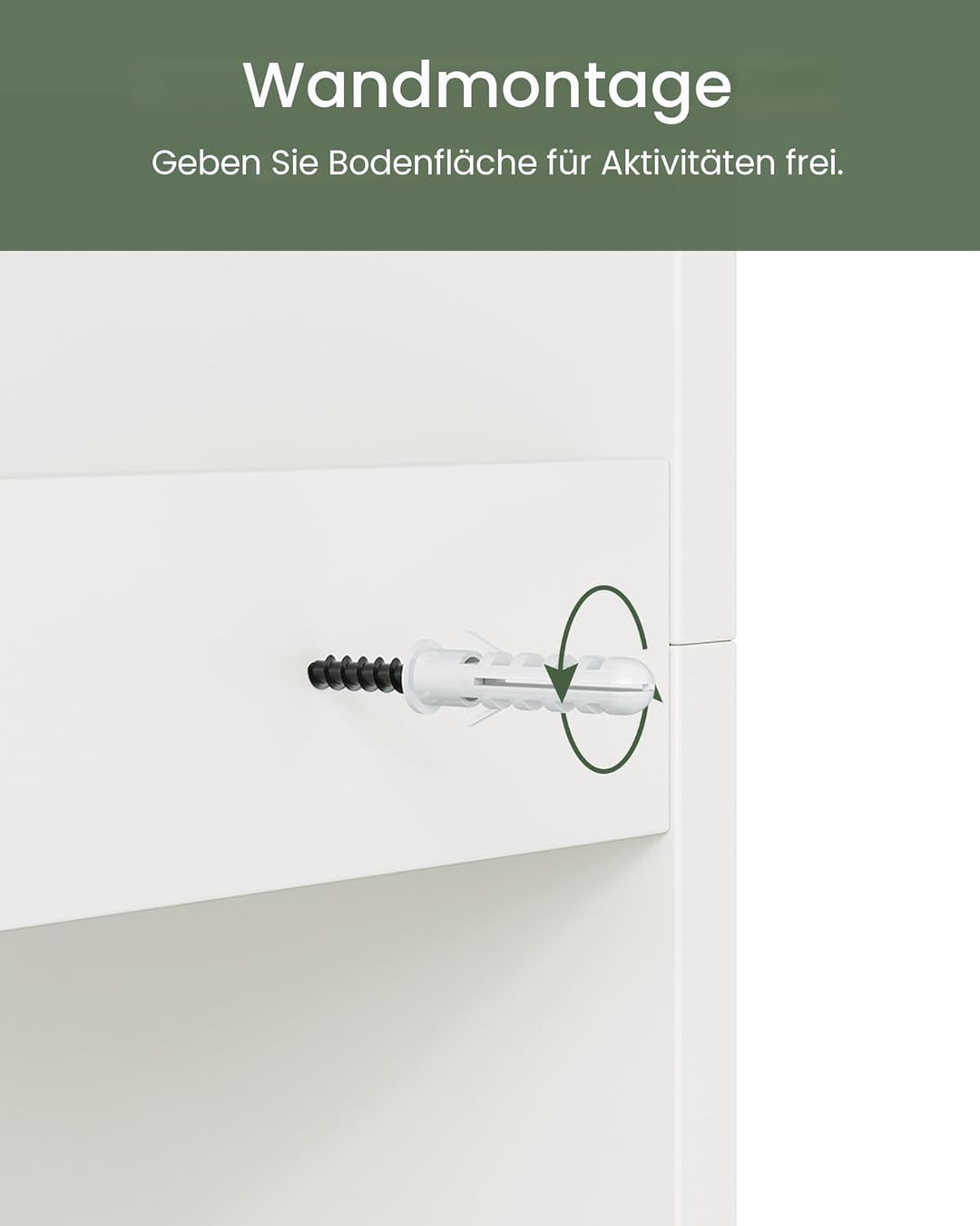 CHOEZON Kinderzimmer Möbel, 4-stöckiges Wandregal Bücher für Kinder, Bücherregal, Spielzeugaufbewahr
