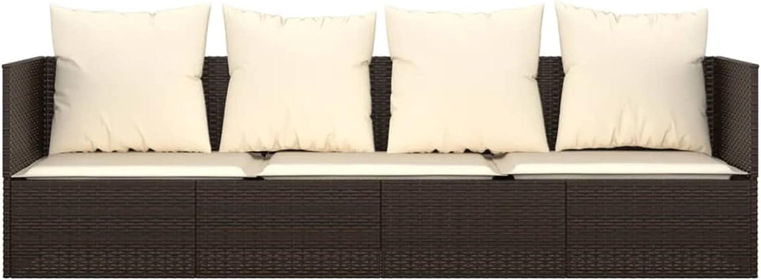 Tidyard Sonnenliege Gartenliege Gartensofa Gartenbett Relaxliege Freizeitliege Rattanliege Outdoor L