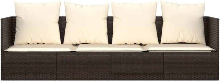 Tidyard Sonnenliege Gartenliege Gartensofa Gartenbett Relaxliege Freizeitliege Rattanliege Outdoor L