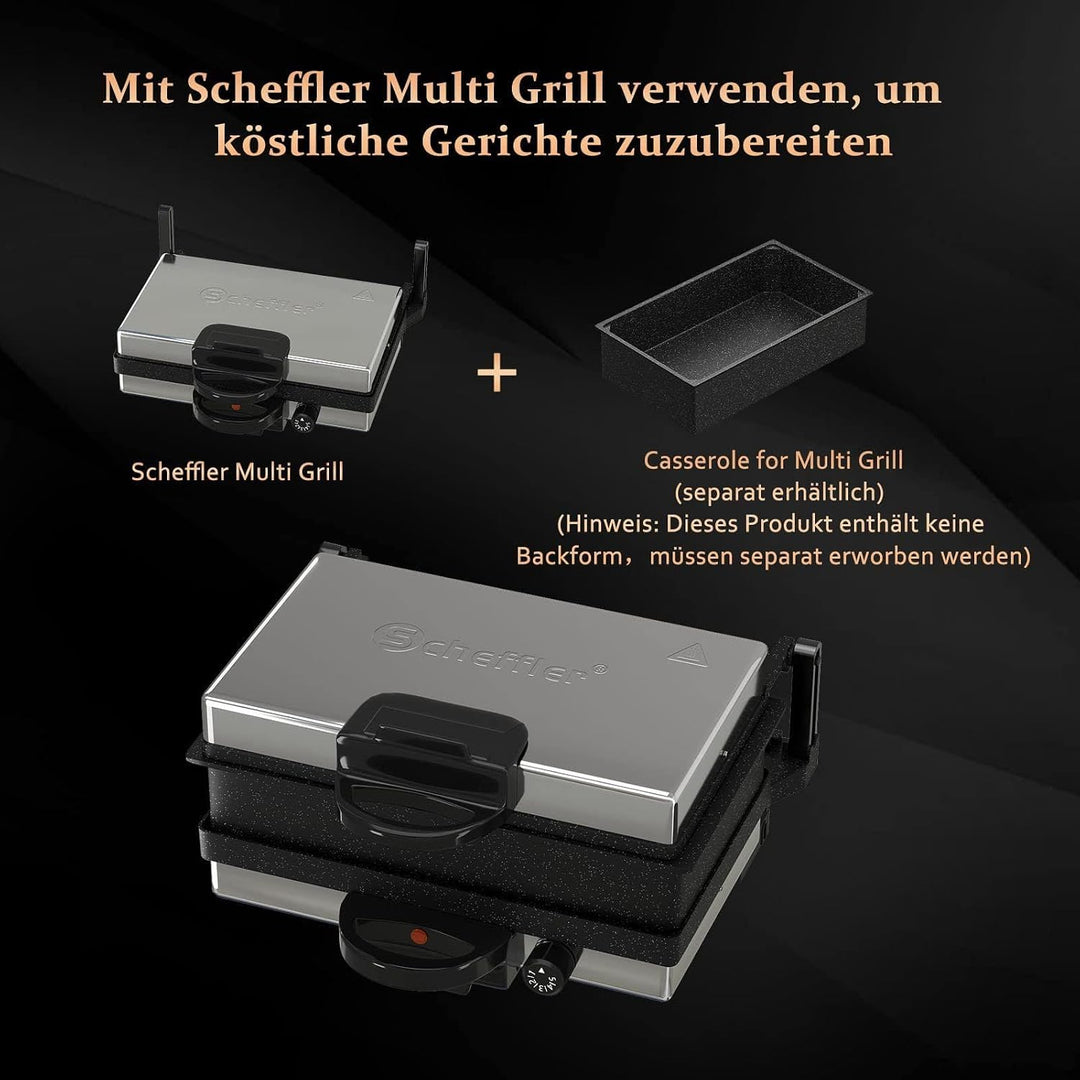 Scheffler Kontaktgrill, 2000W Optigrill,Multi grill, Lahmacun Makinasi, Grill, Toaster, Brotmaschine