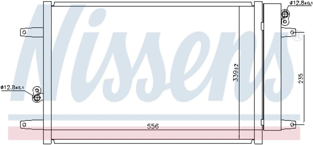 Nissens 94575 Kondensator, Klimaanlage