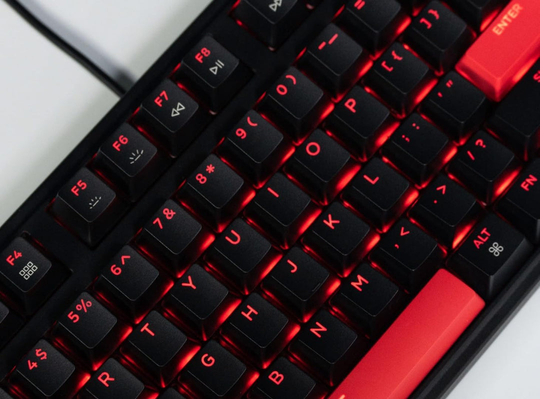 Keychron C3 Pro QMK/VIA Trådbundet Mekaniskt Tangentbord, Programmerbart, DE-ISO TKL Layout 87 Tange