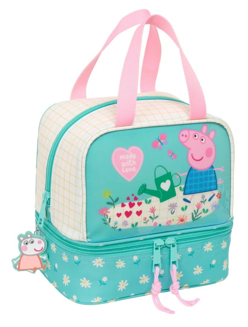 Safta Peppa Pig Pretty Flowers Mini Thermal Bag One Size