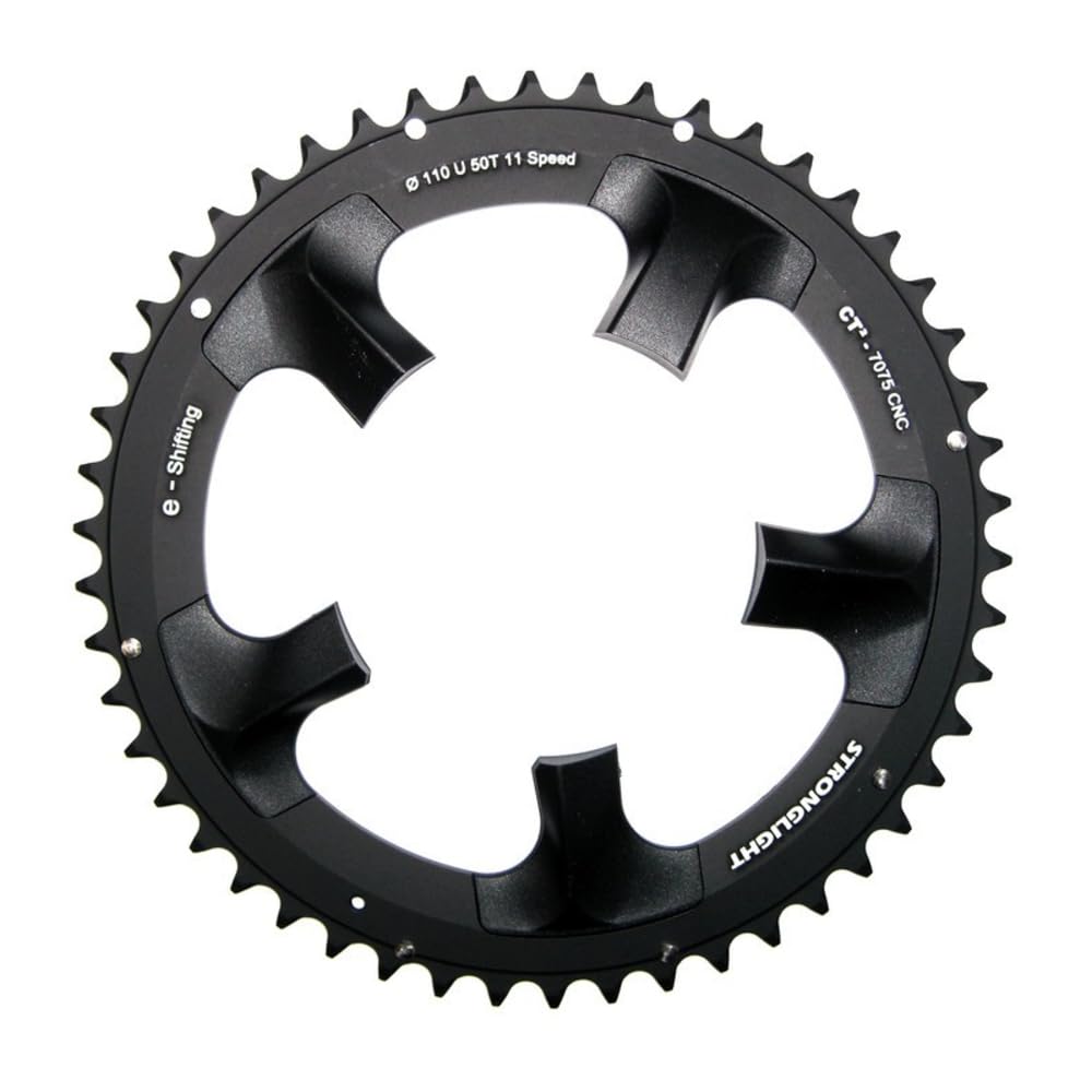 Stronglight Kettenblatt Ultegra/E, Schwarz, 50