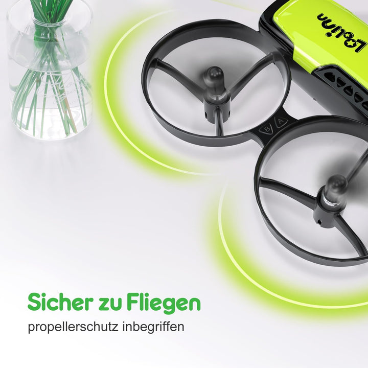 Loolinn | Drohne mit Kamera als Geschenk für Kinder - Mini Drohne Ferngesteuert mit Video & Fotos /