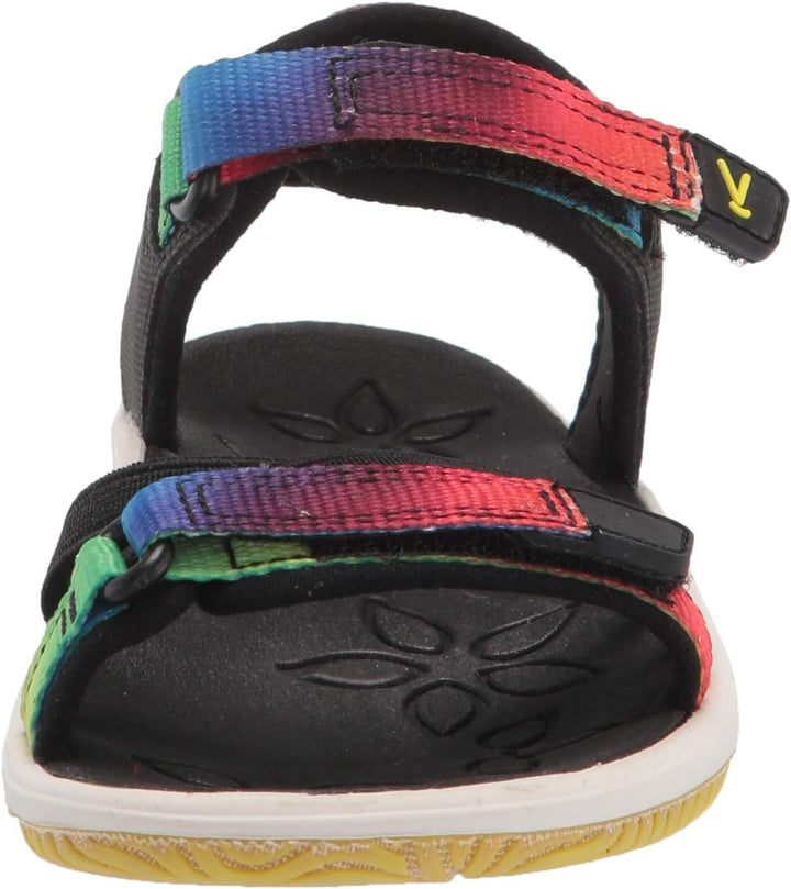 KEEN Unisex Kinder Verano-c Sandal 24 EU Black Original Tie Dye, 24 EU Black Original Tie Dye