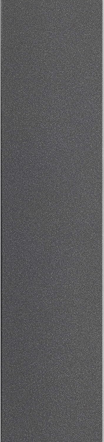 Flacher Design Aluminium Kabelkanal lackiert in Titanium Anthrazit Seidenmatt selbstklebend 50 mm x