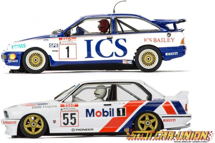Scalextric 3693a - TC Legends - Ford Sierra RS500/BMW E30, Fahrzeuge Einzelbett, Einzelbett