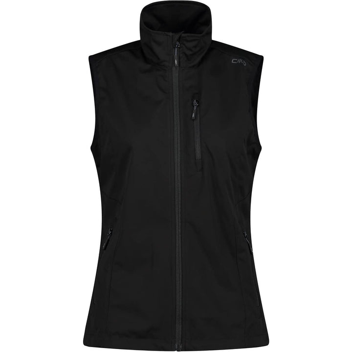 CMP - Leichte Softshellweste für Damen, Schwarz, D48