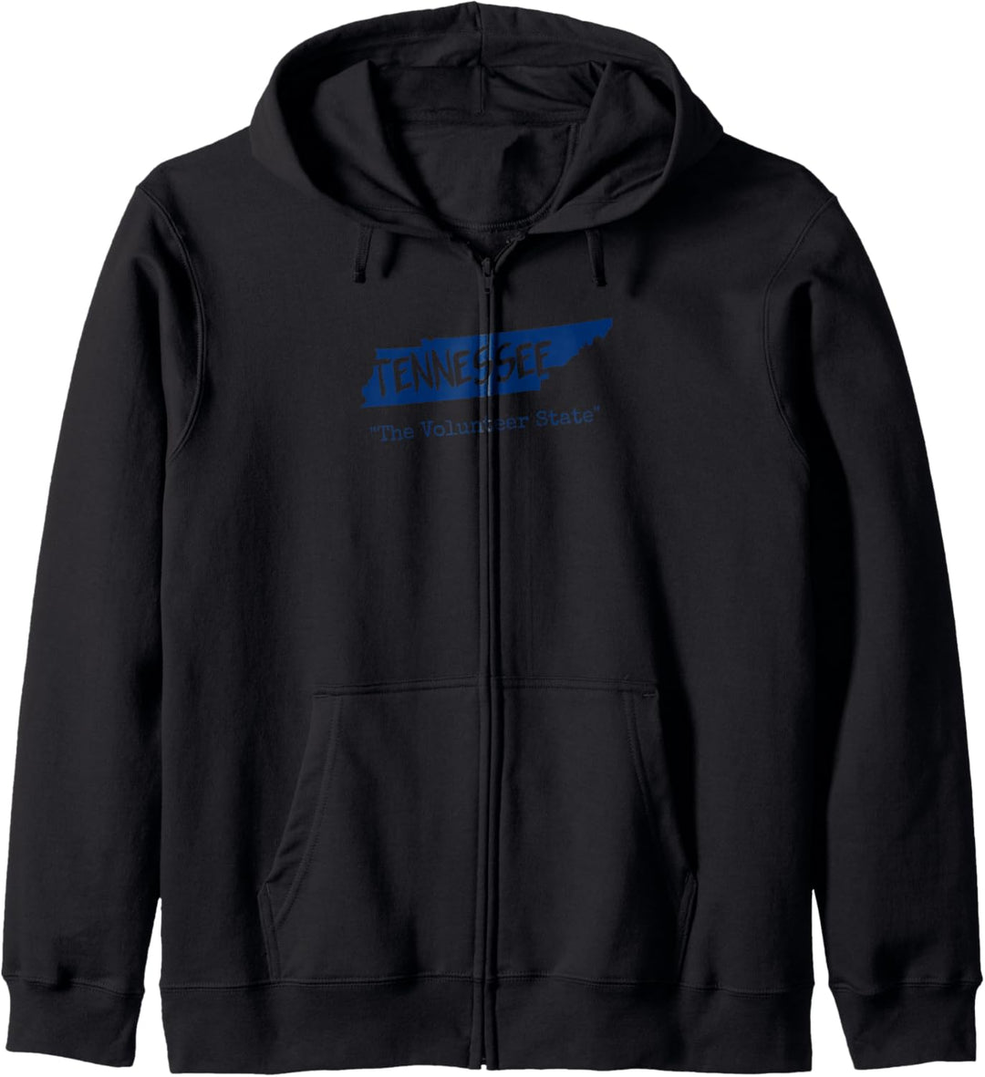 Tennessee Silhouette Das Volunteer State Tennesseean Kapuzenjacke