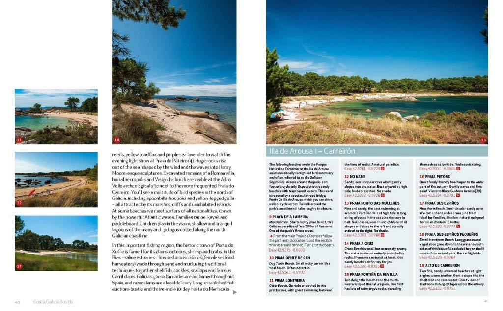 Hidden Beaches Spain: 450 Secret Coast and Island Beaches to Walk, Swim & Explore, Taschenbuch