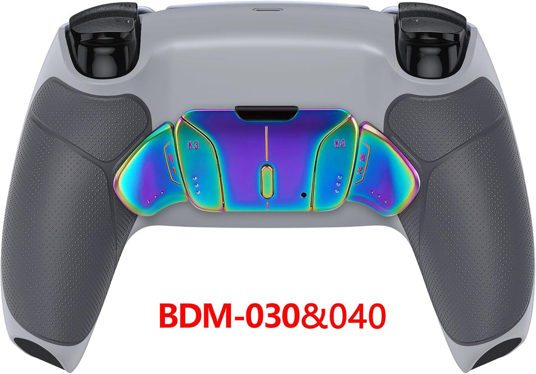 eXtremeRate Programmierbar RISE4 Remap Kit für ps5 Controller BDM-030/040,Real Metal Buttons(RMB) Re