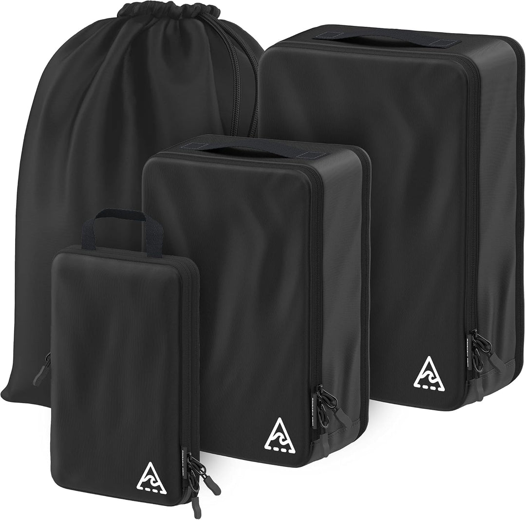 Well Traveled - 3 x Kompressions-Verpackungswürfel für Reisen – Gepäck-Organizer, Koffer-Organizer u