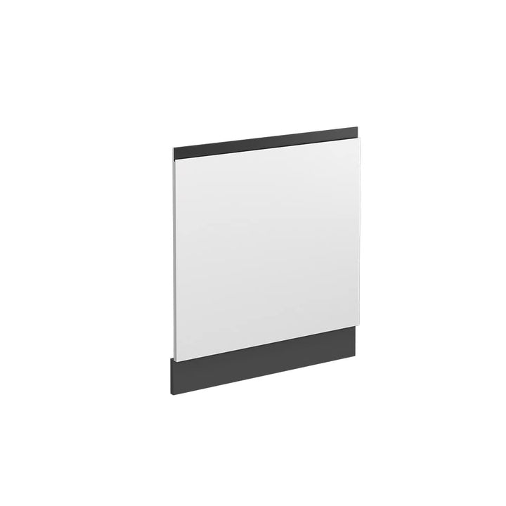 Vicco Frontblende R-Line, Weiss/Anthrazit, 60 cm J-Shape, ohne Arbeitsplatte Weiss Geschirrspülerble