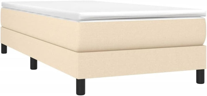 vidaXL Boxspringbett, Bettgestell mit Lattenrost, Bett Polsterbett mit Stützbeinen, Einzelbett Schla