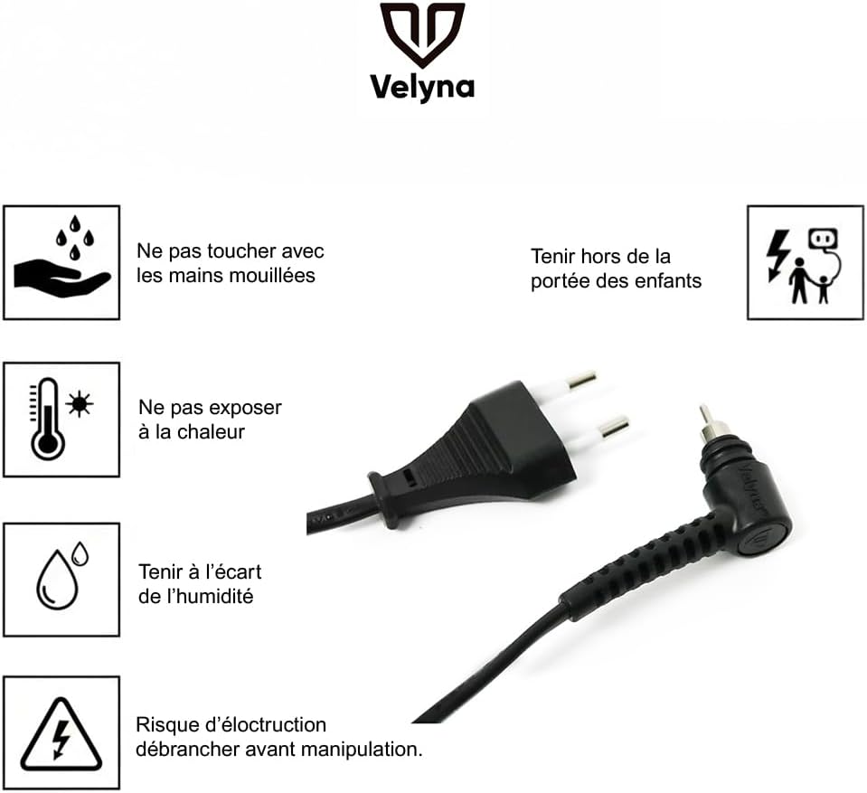 Netzkabel kompatibel mit den folgenden ghd Haargläsern: Platinum S8T261, Platinum+ S8T262, Gold S7N2