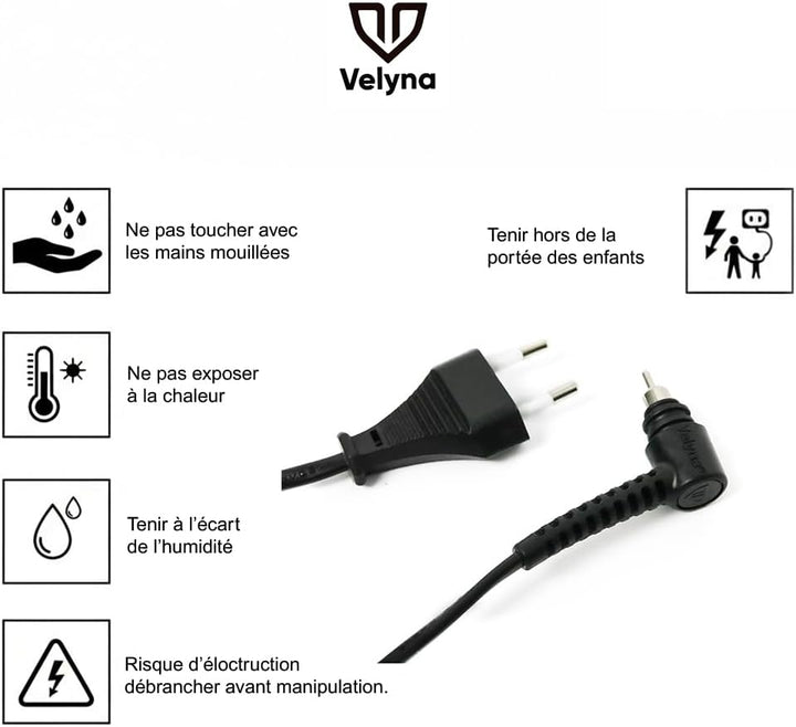 Netzkabel kompatibel mit den folgenden ghd Haargläsern: Platinum S8T261, Platinum+ S8T262, Gold S7N2