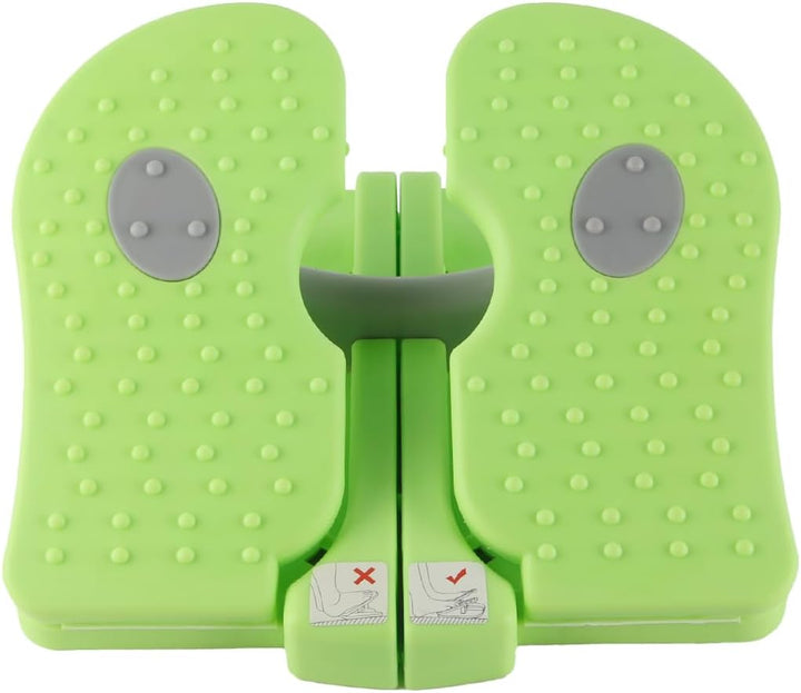 Laroal Fusspedal, Mini-Stepper, Fitnessgerät, unter dem Schreibtisch, Home-Office, tragbares Trainin
