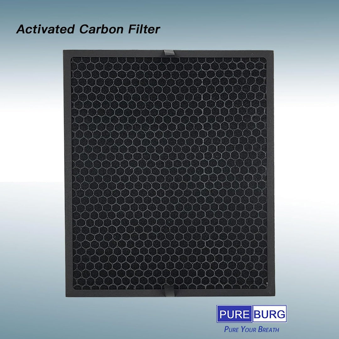 PUREBURG 2er-Pack Ersatz 2 HEPA-Luftfilter und 2 Aktivkohle-Vorfilter, kompatibel mit Levoit-Luftrei