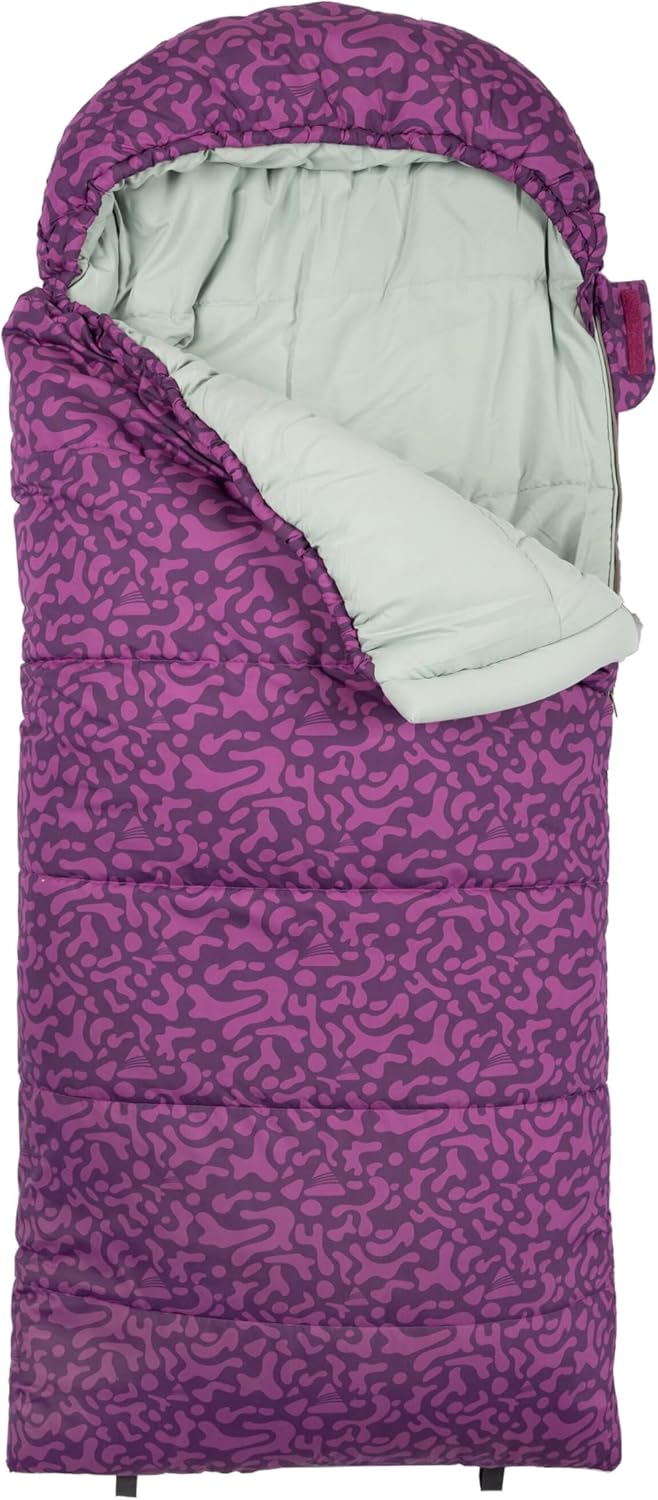 Vango Stellar Junior-Schlafsack mit geformter Kapuze, isoliert, weiches, glattes Polair-Futter und S