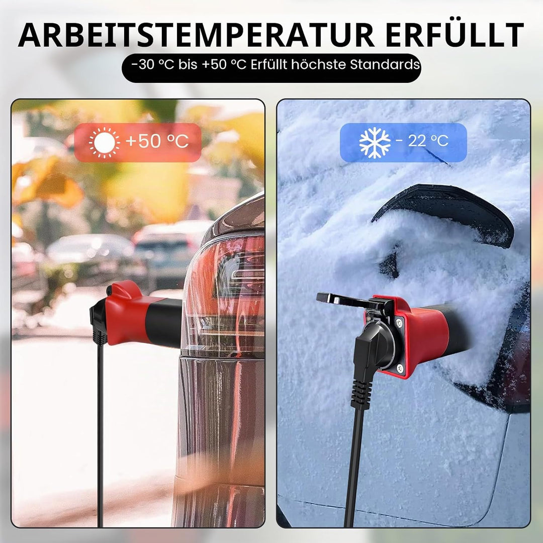 Adapter V2L für MG EV,Adapter Typ 2 auf Schuko, 3.5KW 16A 220V Adapter von Fahrzeug zu Last,mit MG4,