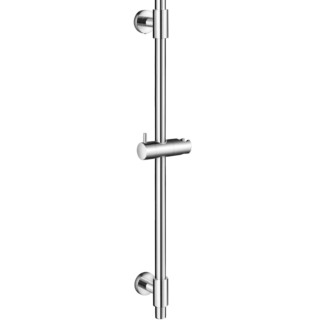 KES Duschstange Brausestange Edelstahl SUS 304 Wandstange mit Duschkopfhalter Verstellbar Stange Dus