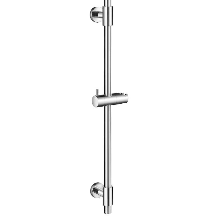 KES Duschstange Brausestange Edelstahl SUS 304 Wandstange mit Duschkopfhalter Verstellbar Stange Dus