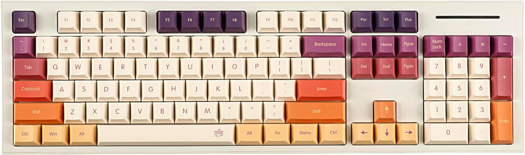 1,7 mm Dicke Deutsch Französisch ISO Cloud Dye Sub-Tastenkappen Dickes PBT Cherry Profil Tastenkappe
