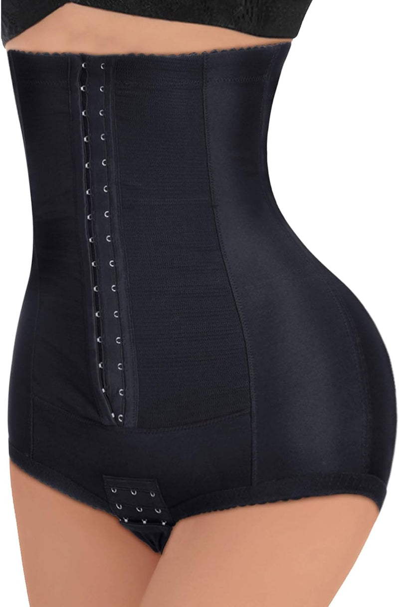 CHUMIAN Damen Figurenformend Miederslip Bauch Weg Stark Formend Miederhose Shapewear Po Push Up Unte