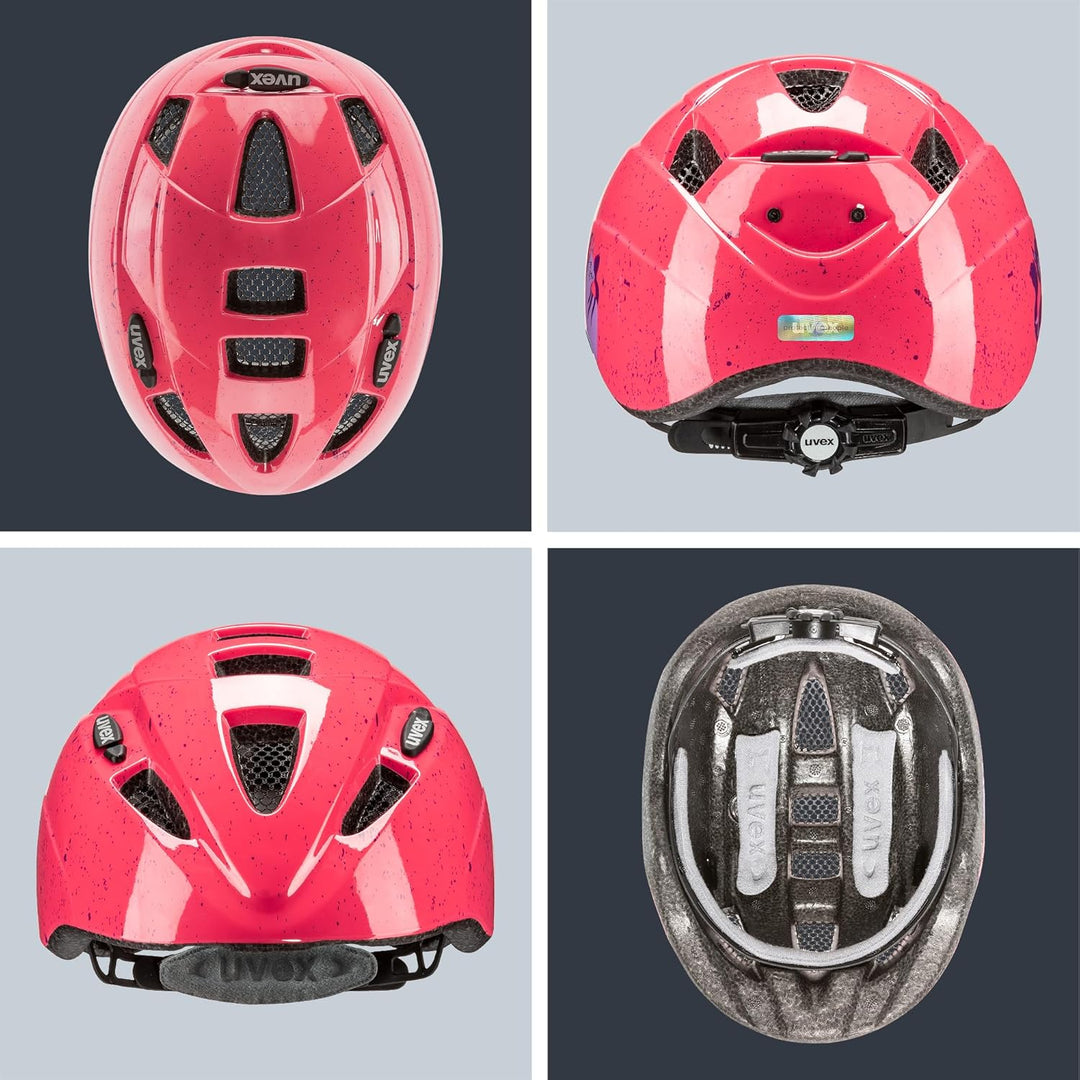 Uvex Unisex Kinder Radhelm 46-52 cm cats, 46-52 cm cats