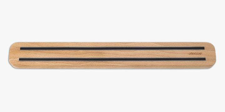 Arcos Magnetischer Messerhalter Holz Buche - Sicherer & Eleganter Küchenaufbewahrung 40 cm x 5 cm