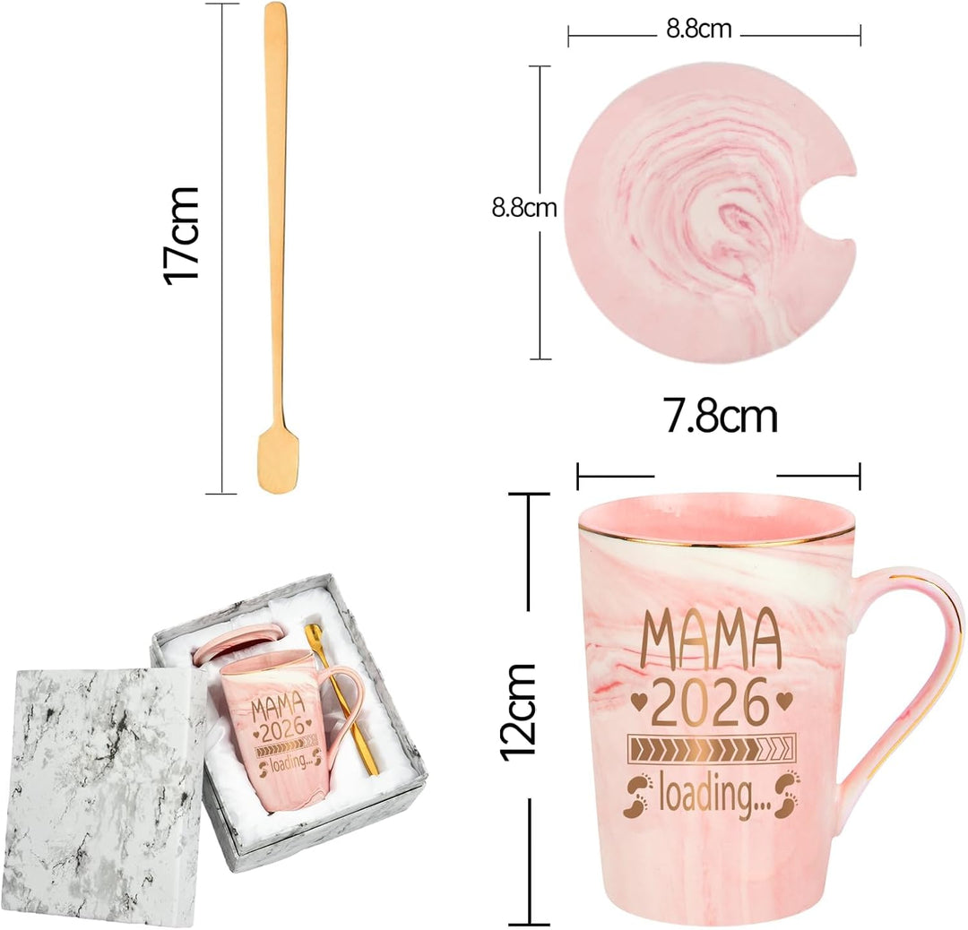 Kaffeetasse Geschenke für Schwangere, Schwangerschaft Geschenk Weihnachten, Geschenke für werdende M