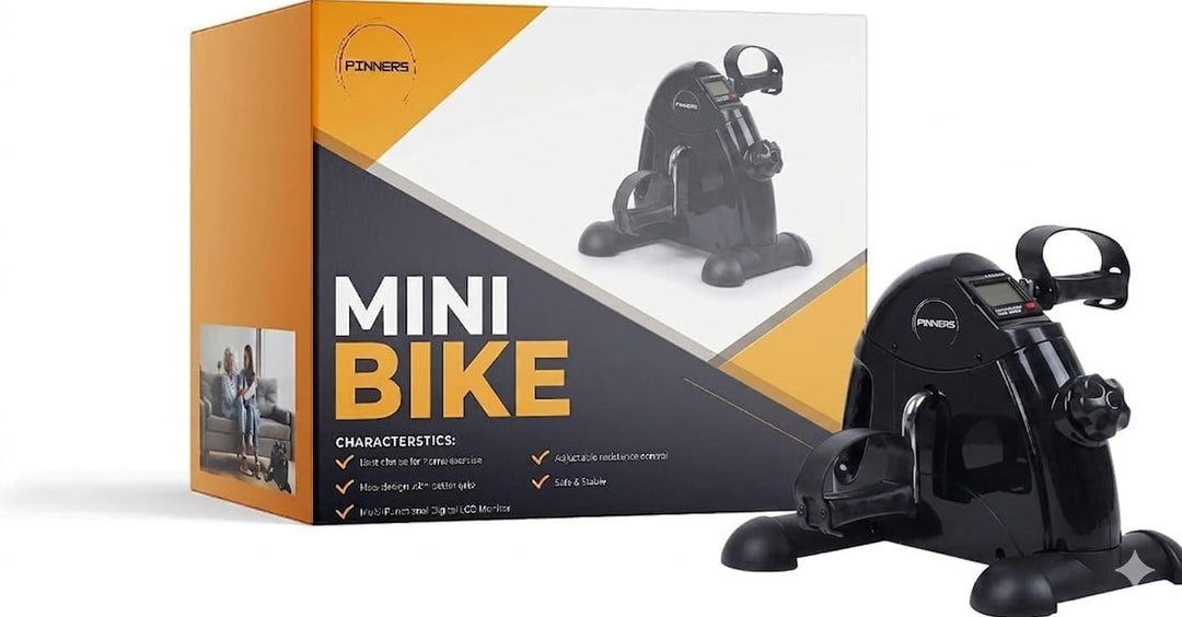 Statische Pedale, Mini-Heimtrainer, Heimtrainingsgerät, Seniorenpedale für ältere Menschen, mit LCD-